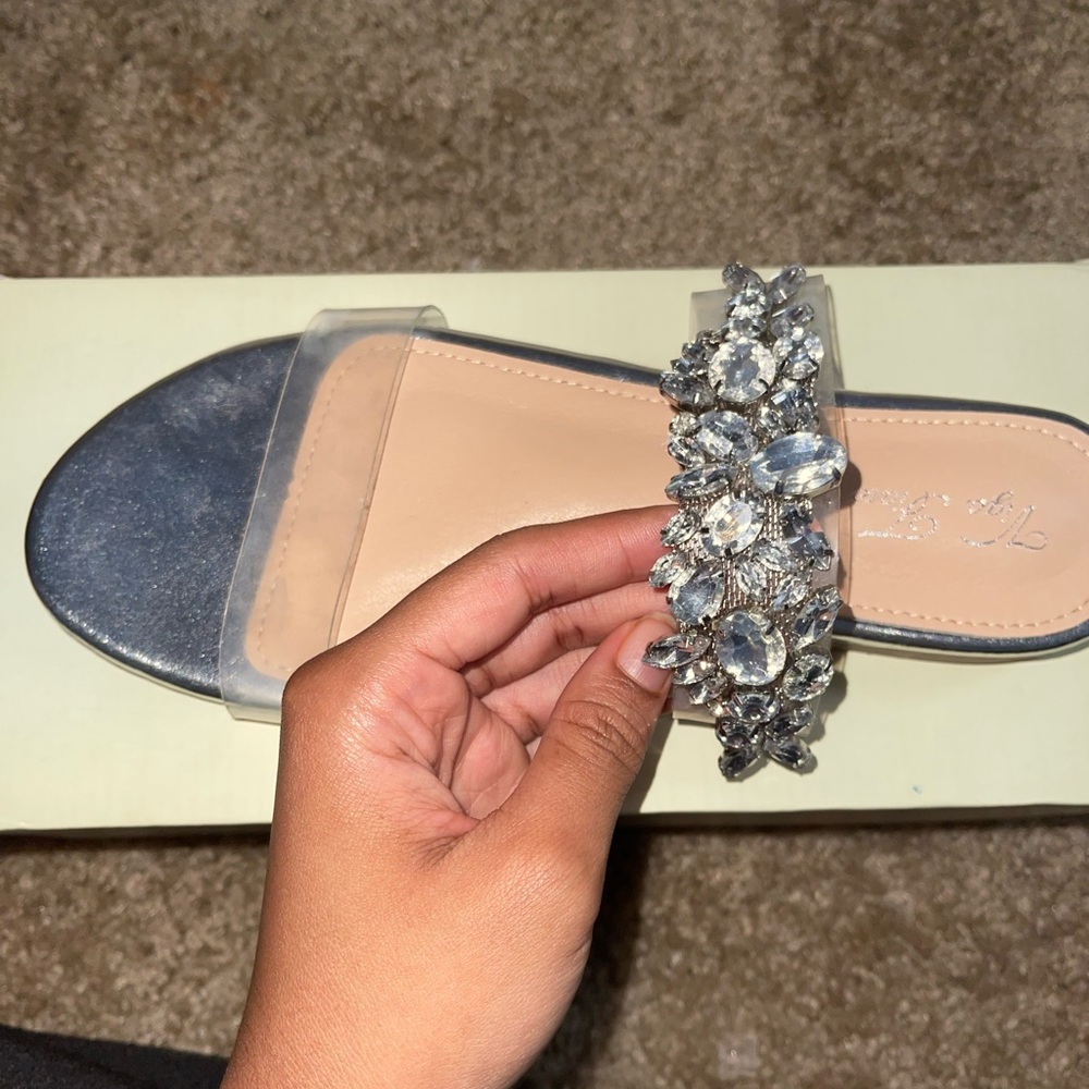 Diamond sandals
